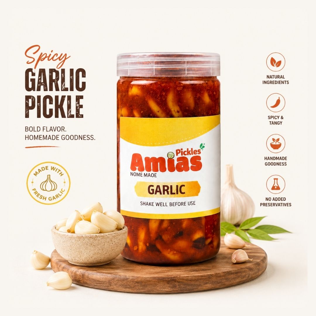 Malabar Garlic Pickle | 500g